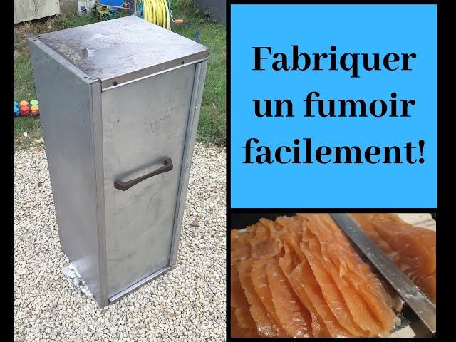 Copeaux&Co - Fabrication d'un fumoir [avec des étagères en métal.] ! 