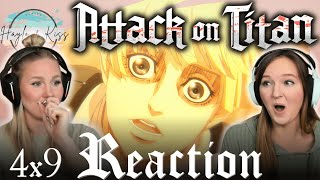 Brave Volunteers | ATTACK ON TITAN | Reaction 4x9