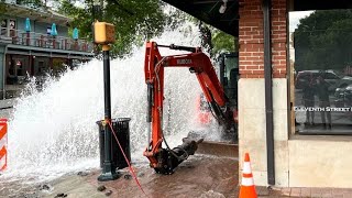 Water main breaks causing chaos across Atlanta