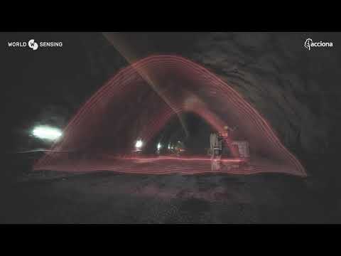 SMART TUNNELING - Convergence Monitoring with Laser Distance Meter Node | ACCIONA & Worldsensing