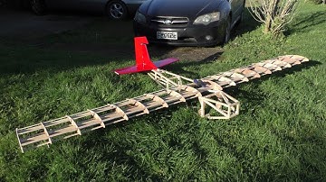 Big STOL-style scratch build plane part 2 (partial build, predictions)