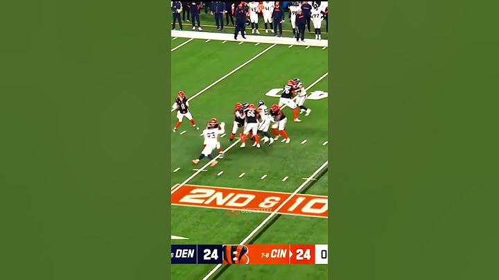 Broncos Vs Bengals Crazy Ending #shorts