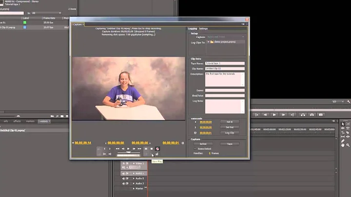 Adobe Premiere Pro CS6 Tutorial: Importing/Capturing