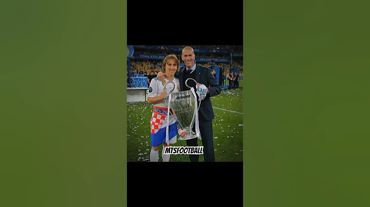 Zidane and Luka Modric 😍🤍💯 #shorts #football #lukamodric #zinedinezidane #realmadrid #zidane