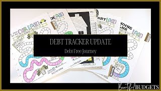 DEBT TRACKER UPDATE | August 2021 | Debt Free Journey | Beautiful Budgets