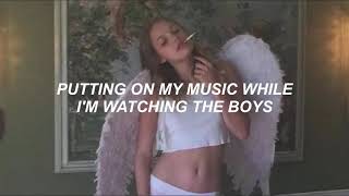 lana del rey - music to watch boys to (lyrics)