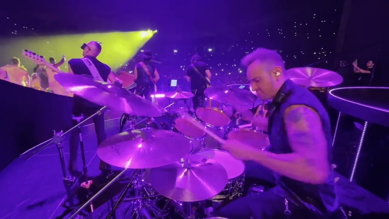 RBD EMPEZAR DESDE CERO ALEX GÓMEZ DRUM CAM RÍO DE JANEIRO BRASIL