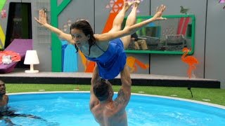 Dirty Dancing In The Pool Day 25, Celebrity Big Brother