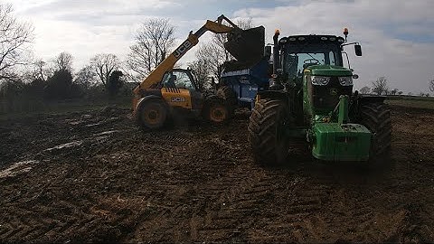 Spreading Muck | John Deere 6155r | Jamie Lightfoot