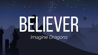 Imagine Dragons - Believer ( Lyrics Video ) | Believer | Lyrics | Imagine Dragons | Feel The Music