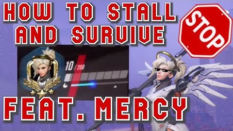 OVERWATCH - Desperate Mercy Stall on Watchpoint Gibraltar Defense