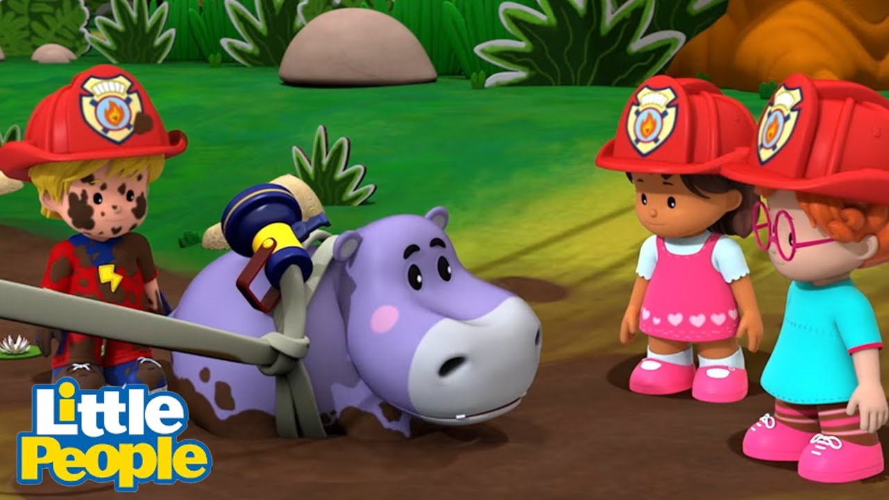 A Baby Hippo Needs Rescuing | Preschool Learning | Little People - Fisher Price