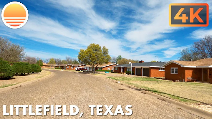 [4K] Littlefield, Texas!  Drive with me through a ...