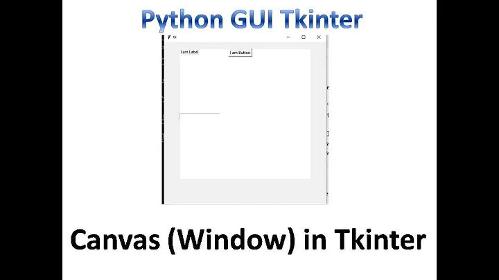 Canvas( Insert Label TEXTbox Entry) in tkinter | Python Tkinter GUI Tutorial part38