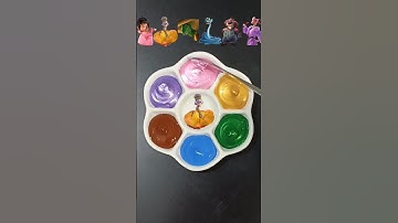 Zootopia 2 color mixing （Part 2) #zootopia2 #colormixing