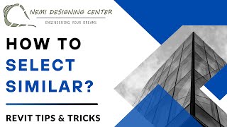 Stop Selecting One by One! 🛑 Use This Revit Secret Shortcut | Nemi Designing Center