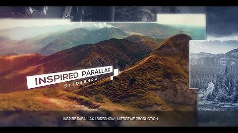 Parallax Intro (After Effects template)