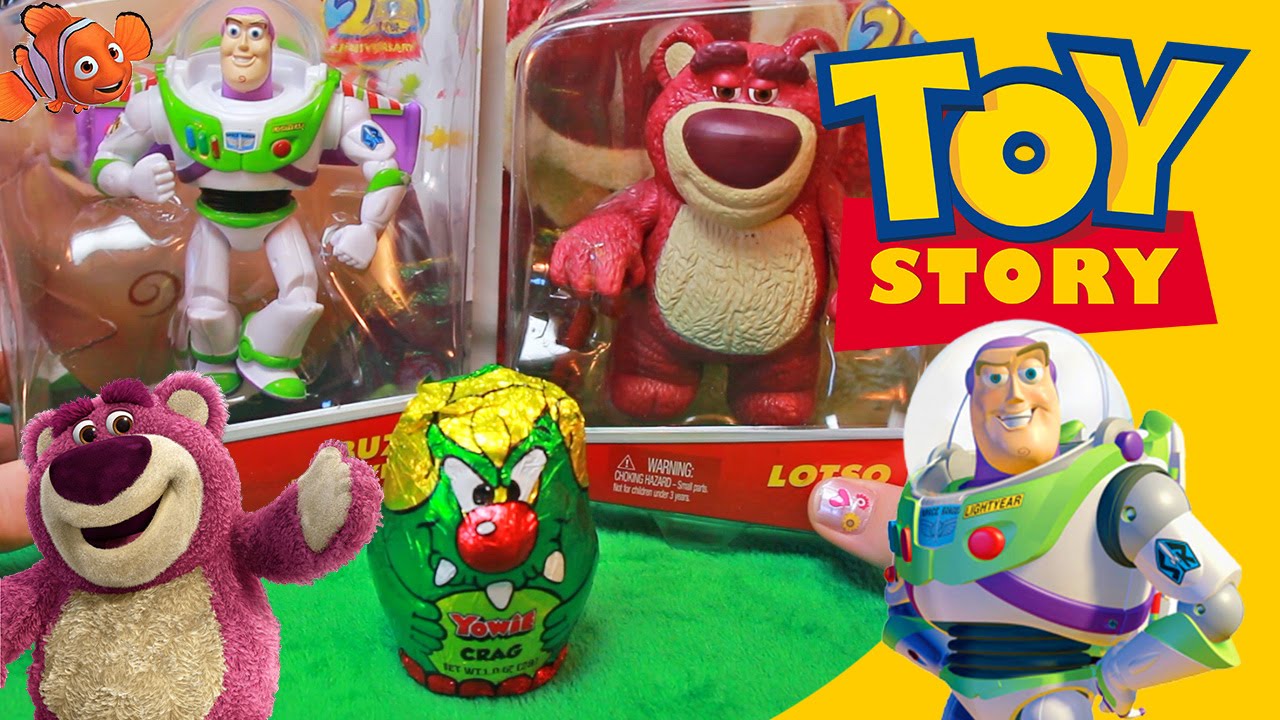 Disney Toy Story Buzz Lightyear Urso Lotso Bonecos Brinquedos Pixar Ovo