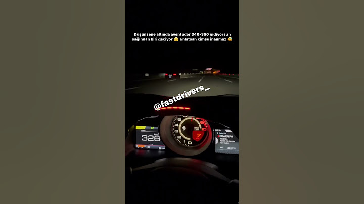 Sonunu izle. Ferrari Aventador’u bozuyor.