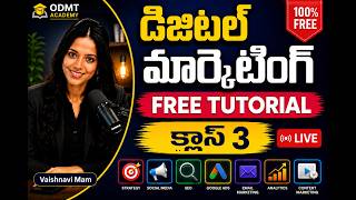 Free AI Digital Marketing Course in Telugu | Class 3- WordPress Theme Settings Telugu | ODMT Academy