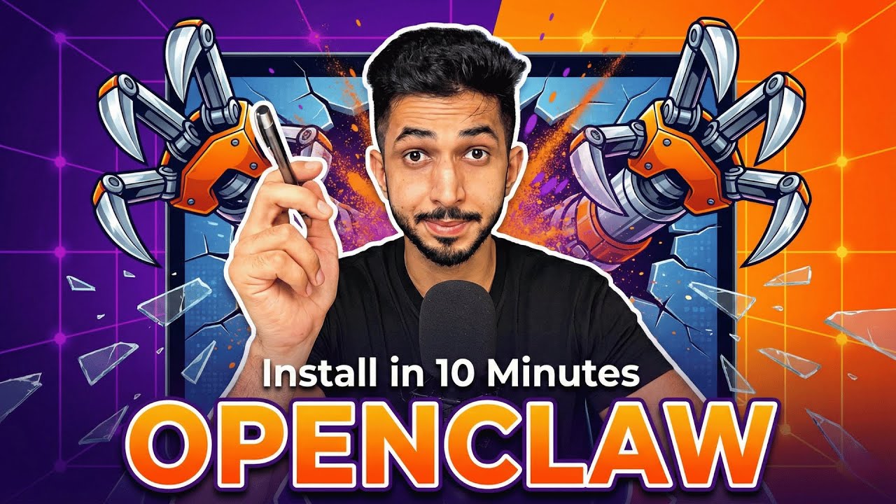 How To Setup & Install OpenClaw (MoltBot/ClawdBot) 🔥 - 10 मिनट में ...