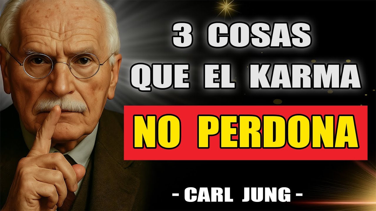 3 COSAS que la JUSTICIA DIVINA NUNCA PERDONA, el SECRETO del KARMA - Carl Jung