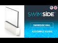 SADEV - SWIMSIDE RAIL : Glass pool fence installation - our rail system