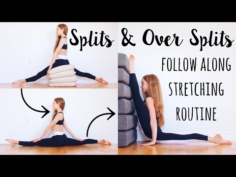 Stretches for Splits and Oversplits