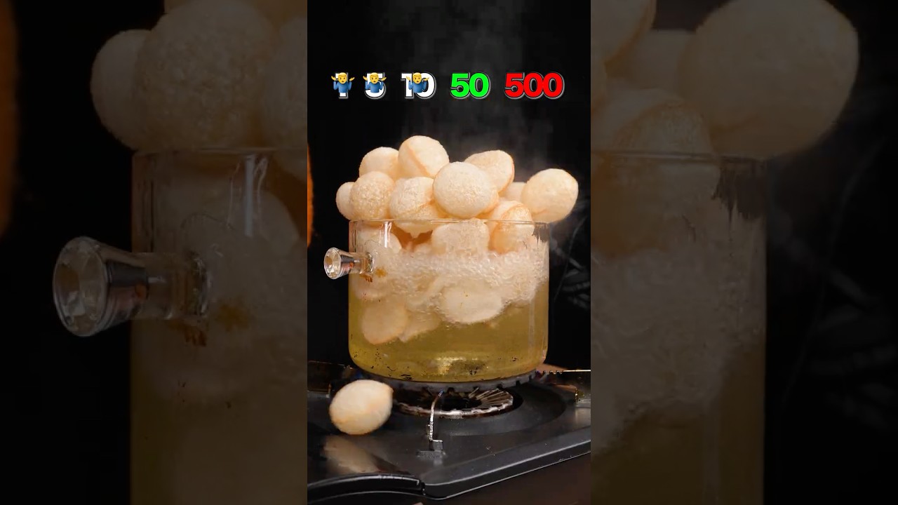 Unlimited Panipuri Challenge @Suzaki_cook ​