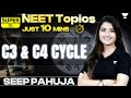 C3 and C4 Cycle in 10 mins | Photosynthesis in Higher Plants | NEET 2023 | Seep Pahuja