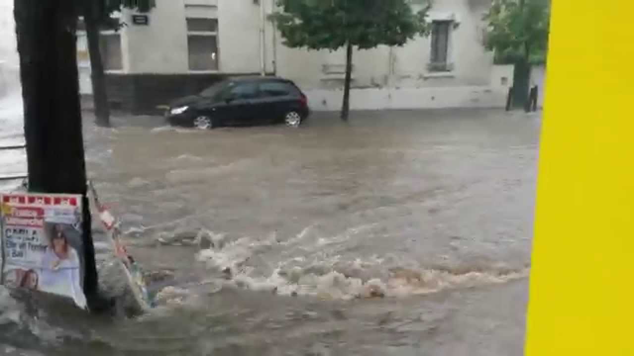 inondation lavoisier clermont ferrand - YouTube
