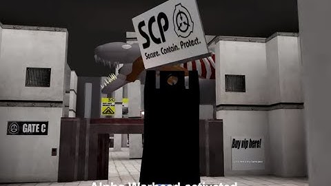 SCP Containment Breach on Roblox! All 3 parts! Over 70 SCP