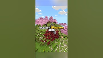 BEST Seed For Speedrun 🚄🔥 #trending #minecraft #gaming #gamingcommunity #shorts #subscribe