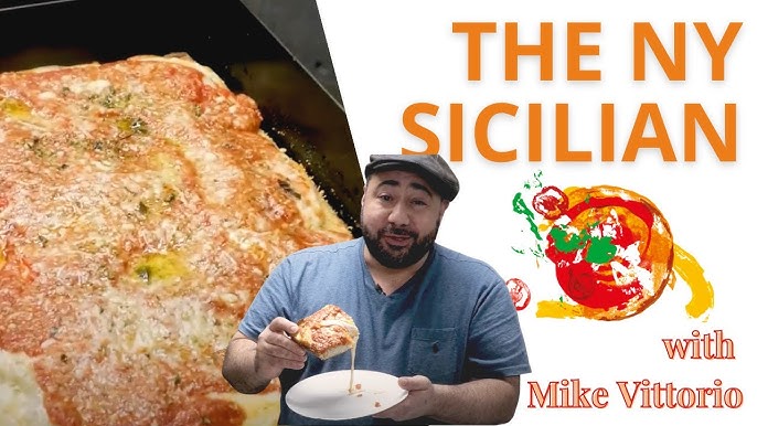 Sicilian Pizza Recipe for crispy sheet pan pizza (How to make pan pizza)