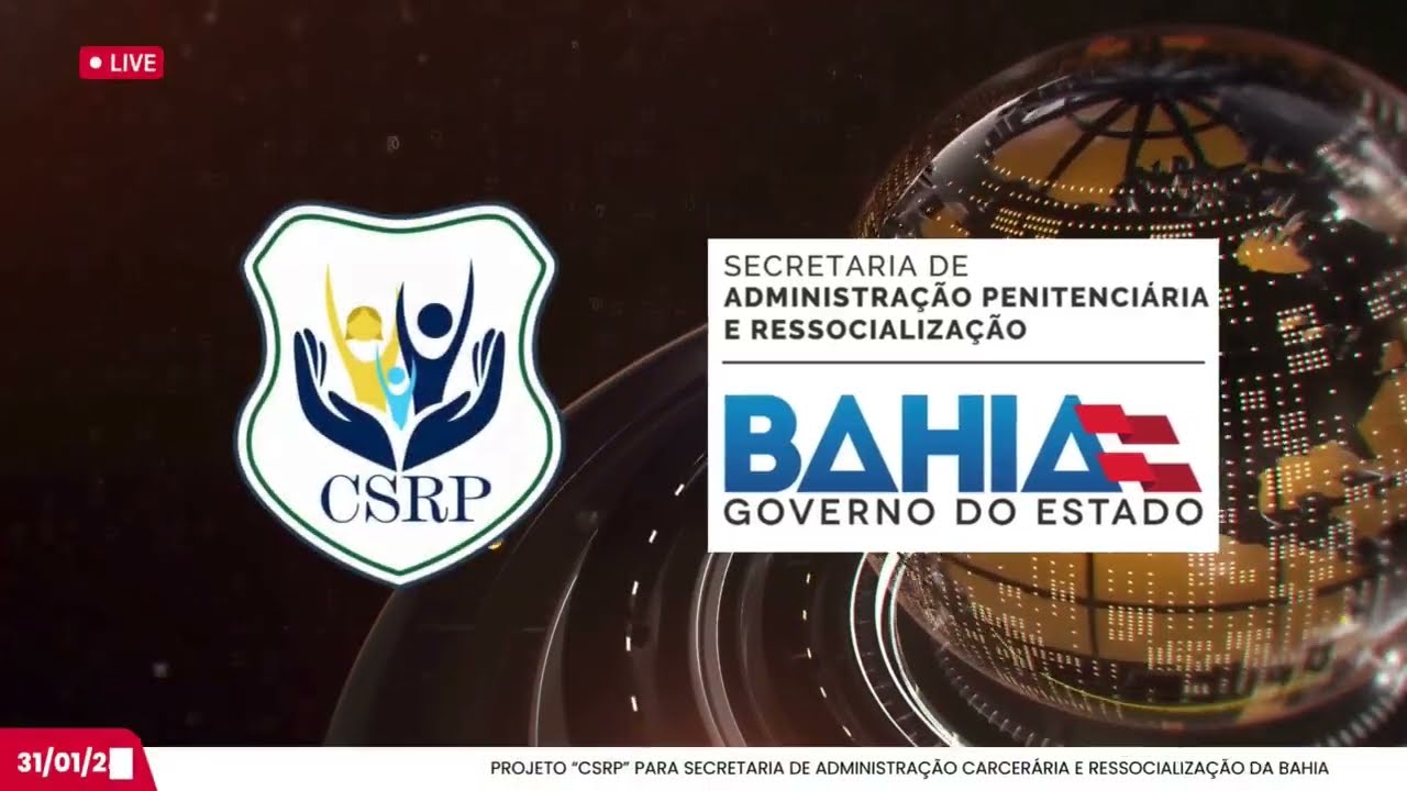 Secretaria de Administração Penitenciaria e Ressocialização da Bahia, recebe apresentação do Projeto Social Carceraria e do CSRP