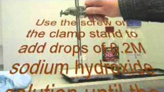 Microscale - Titration of Vinegar