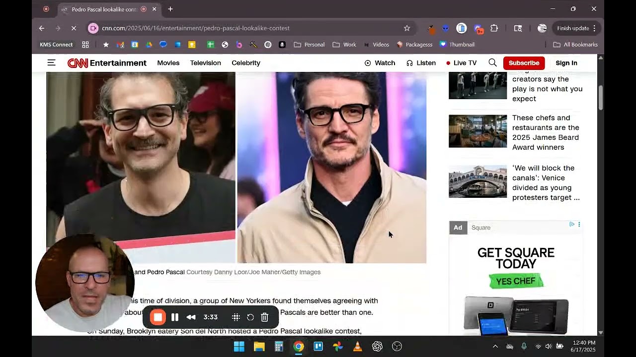 Son del North's Pedro Pascal Lookalike Competition (Brilliant Restaurant Marketing)