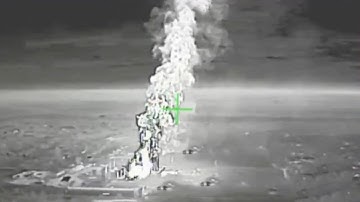 Ukrainian Drones Strike Oil Facility in Crimea — Moment Caught on Video