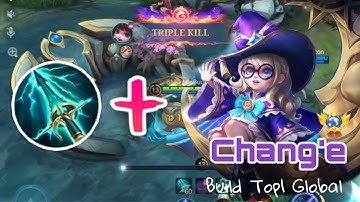 13Kill + Triple Kill !! Chang’e + Sky piercer Best Build Top1 Global 🔥