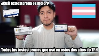 ¿Cuál testosterona es mejor? y sus diferencias. ¿Qué testosterona uso?.  Chico Trans FTM