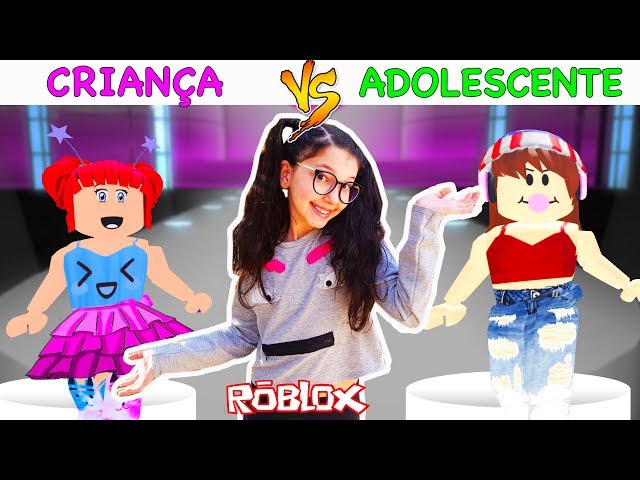 Roblox - CRIANÇA VS ADOLESCENTE (Fashion Famous)