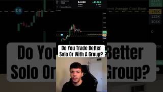 Better trading solo or with a group? 🤔