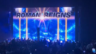 Roman Reigns Entrance Live WWE Supershow June 17, 2023