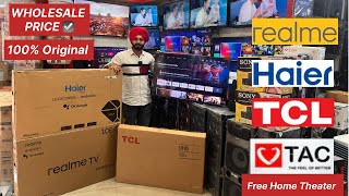 Cheapest 4K Branded Led Tv Wholesale Shop In Jalandhar Home Delivery Available Free Home Theater