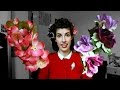 DIY Retro Flower Hairclips Tutorial
