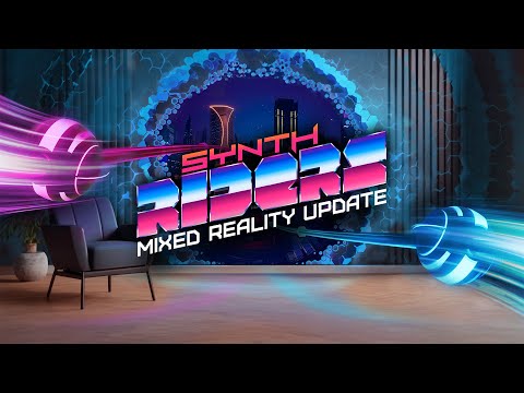 Meta Quest 3 Mixed Reality Gameplay | Synth Riders