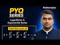 Find the sum of 1 + 2²/2! + 3²/3! + 4²/4! + … ∞ || Logarithm and Exponential Series #maths