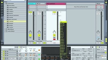 drum synthesis with ableton live  - video 6