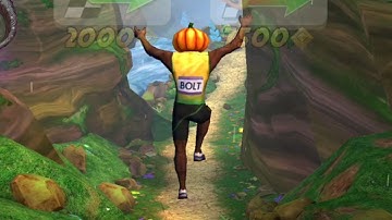 Temple Run 2 BLOOMING SANDS - WITH USAIN BOLT ANDROID GAMEPLAY