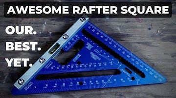Unashamedly Over-engineered Trig`Jig RSA 180 Fixed LE Rafter Square Speed Square